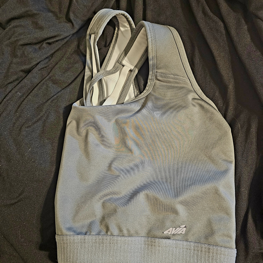 Women's Gray Sports Bra